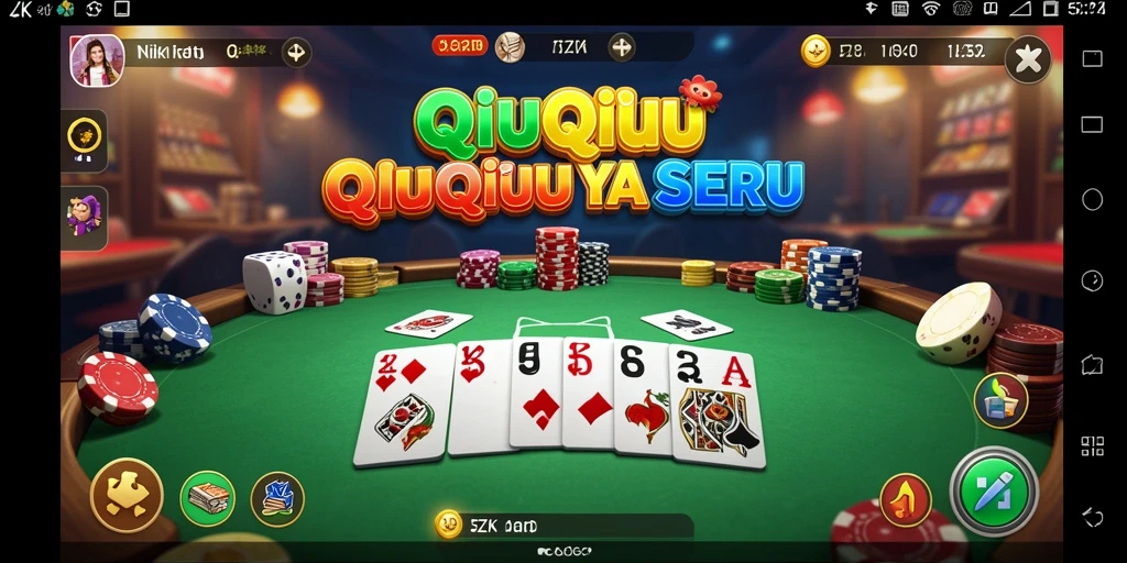 Gameplay menarik 5ZK dengan aksi QiuQiu yang seru.