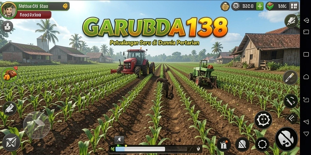 Tampilan menarik dari gameplay GARUDA138 di dunia pertanian.