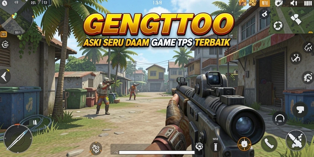 Tampilan mendebarkan dari gameplay GENGTOTO dengan aksi tembak-menembak.
