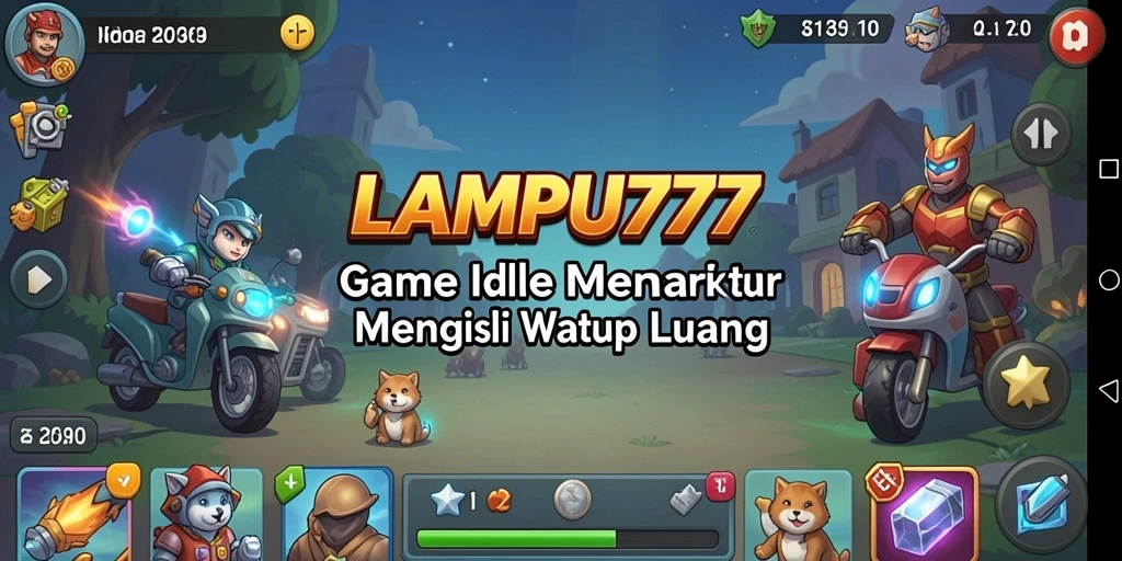 Tangkapan layar utama LAMPU777 menunjukkan gameplay yang menarik dan menyenangkan.