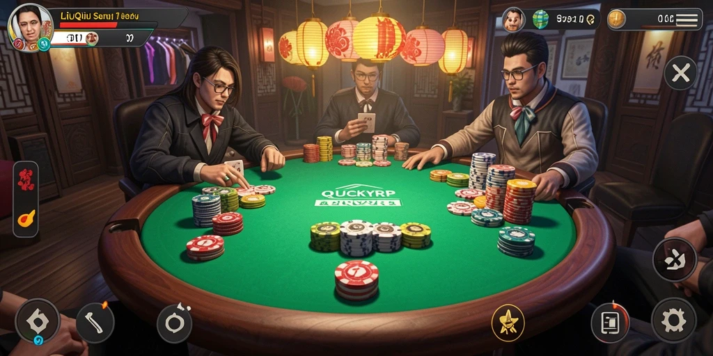 Screenshot gameplay QiuQiu LUCKYRP yang menarik dan seru.