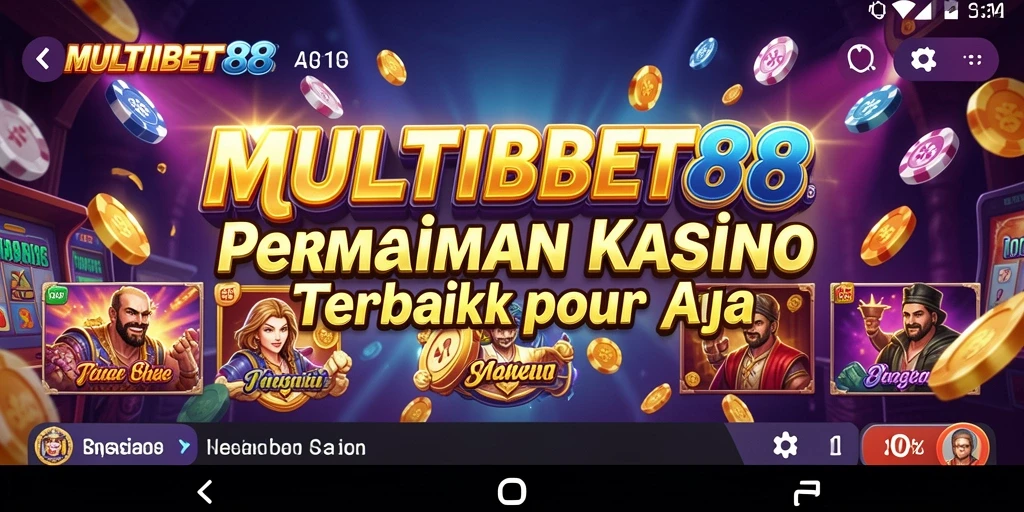 Tangkapan layar utama MULTIBET88 menampilkan aksi kasino yang mendebarkan.